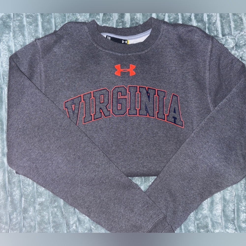 University of Virginia Crewneck Sweatshirt- Under Armor